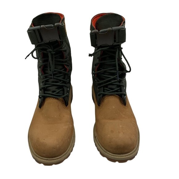 Timberland Junior Mixed-Media Gaiter Boots Special Release Size 4(Big Kids) - Picture 4 of 12